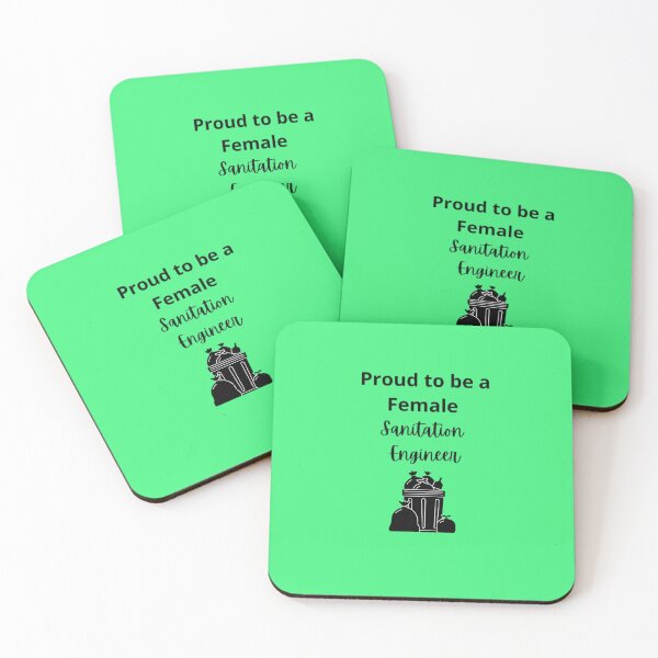 Item preview, Sanitation Engineer- Proud to be a female! designed and sold by smugmugsgallery.