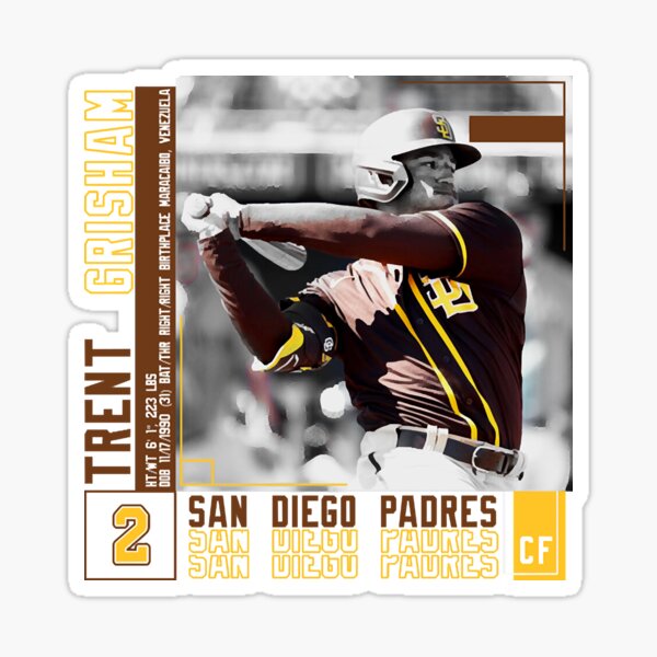 Trent Grisham Baseball Edit Tapestries Padres - Trent Grisham