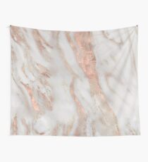 Civezza - roségoldener Marmor Wandbehang