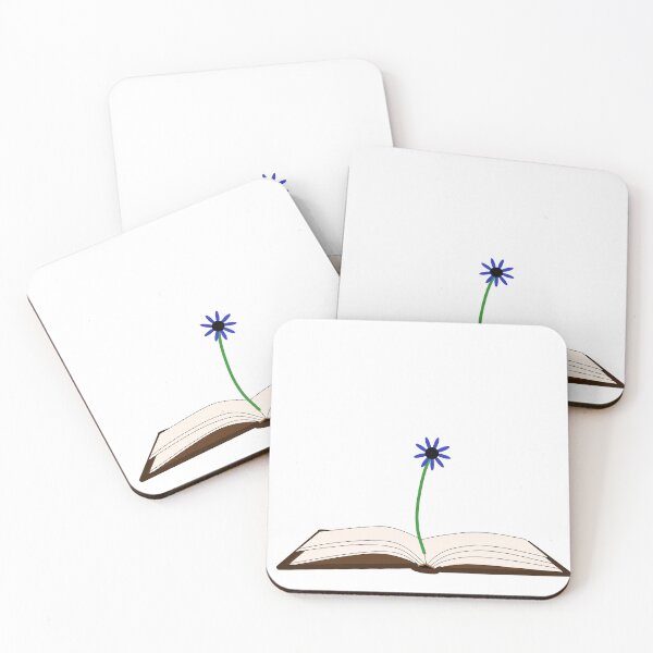 Item preview, Flowers growing from book pattern designed and sold by brendanre.
