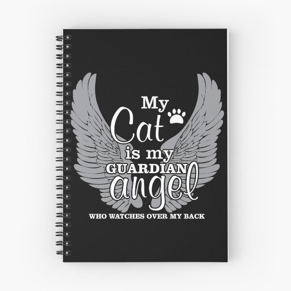 Item preview, Mi gato es mi ángel guardián. Y cuida de mi espalda. designed and sold by ip7s.