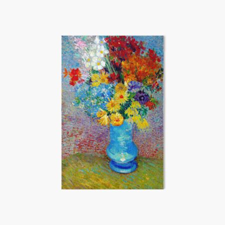 Item preview, Fleurs dans un vase bleu - Vincent van Gogh designed and sold by SimpleJoyStyle.