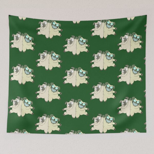 Item preview, dog Pugsley designed and sold by PlasticandyShop.