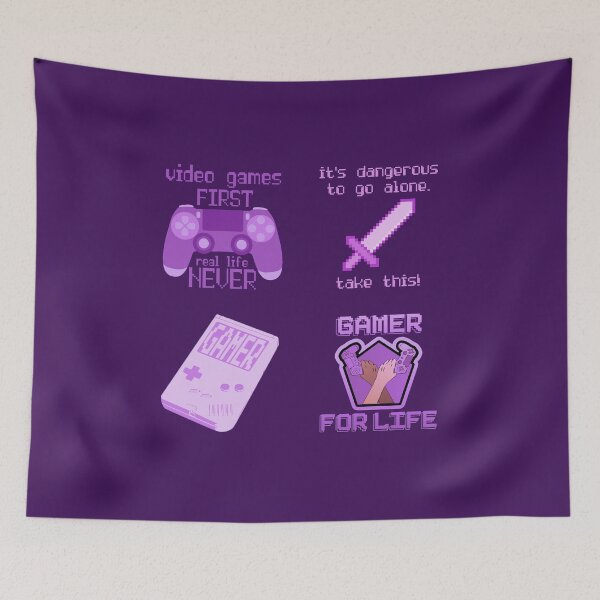 Item preview, GAMER Variety Pack Purple designed and sold by everything4eva.