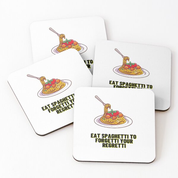 Item preview, eat spaghetti to forgetti your regretti Classic Tshirt designed and sold by Georgekz.