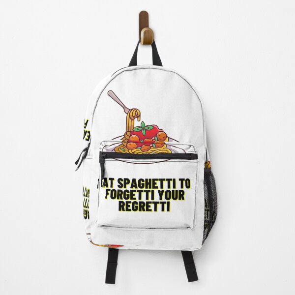 Item preview, eat spaghetti to forgetti your regretti Classic Tshirt designed and sold by Georgekz.