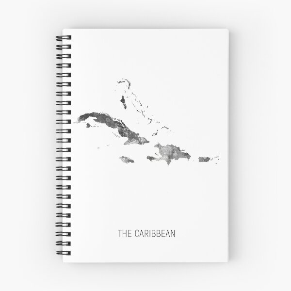 Item preview, The Caribbean Watercolor Map designed and sold by ArtPrints.