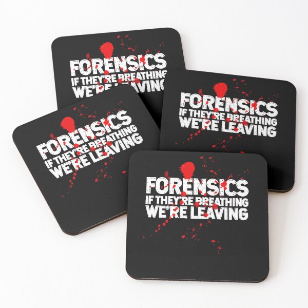 Item preview, Forensics If They're Breathing We're Leaving Investigator designed and sold by RichardxBen.
