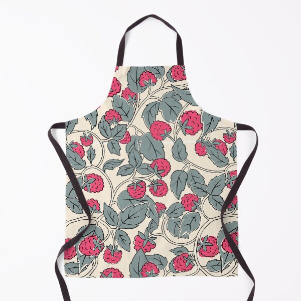 Item preview, Raspberry seamless Pattern. Black countour on white background. Vector illustration. designed and sold by Olgus.