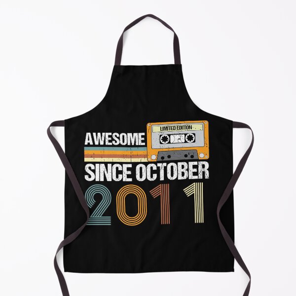 Item preview, Awesome Since October 2011 | 11th Birthday | Vintage October 2011 designed and sold by AMINE  ★★★★★.