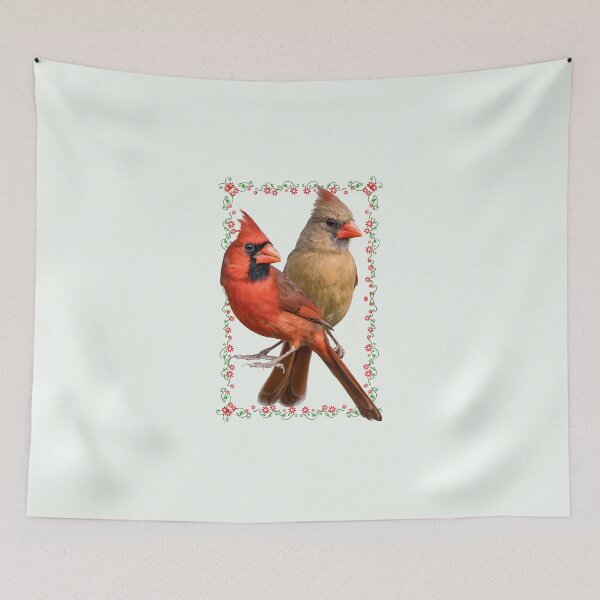 Item preview, Mr. and Mrs. Northern Cardinal designed and sold by Bonnie T.  Barry.