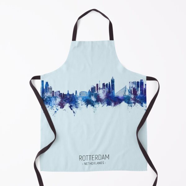 Item preview, Rotterdam The Netherlands Skyline designed and sold by ArtPrints.