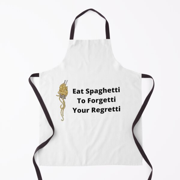 Item preview, eat spaghetti to forgetti your regretti foof funny designed and sold by Georgekz.