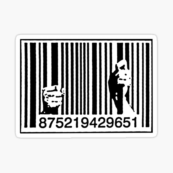 Banksy graffiti consumérisme Sticker