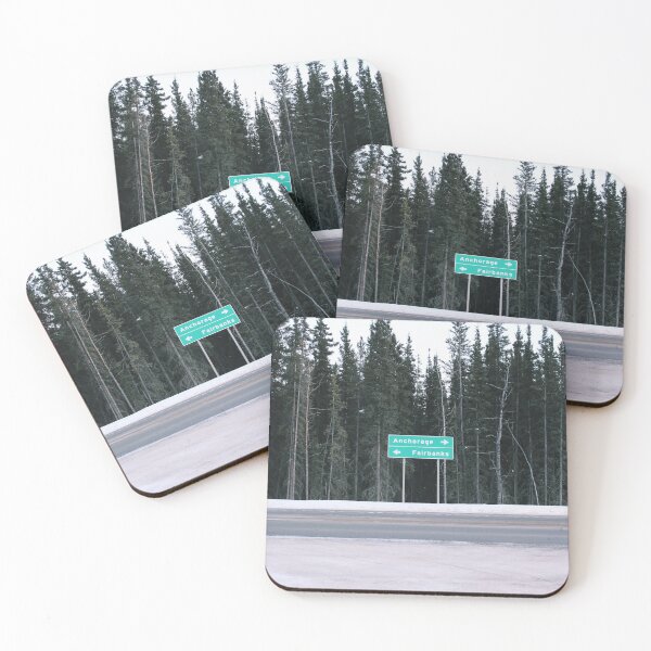 Item preview, Alaska Control City Sign Anchorage Fairbanks designed and sold by lizzmarino.