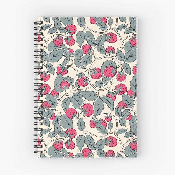 Item preview, Raspberry seamless Pattern. Black countour on white background. Vector illustration. designed and sold by Olgus.