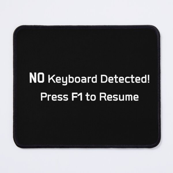 Item preview, No Keyboard Detected Press F1 to continue, Windows DOS Problems  designed and sold by clubtee.