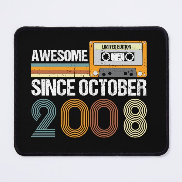 Item preview, Awesome Since October 2008 | 14th Birthday | Vintage October 2008 designed and sold by AMINE  ★★★★★.