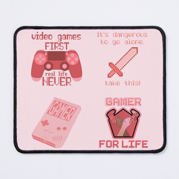 Item preview, GAMER Variety Pack Pink designed and sold by everything4eva.