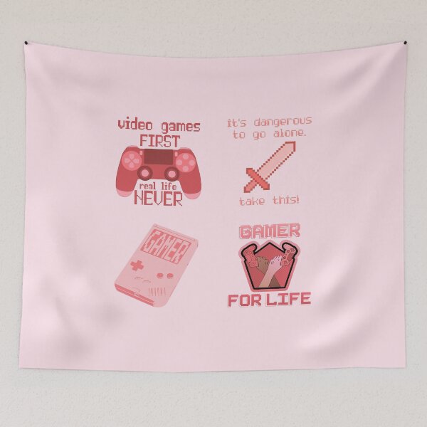 Item preview, GAMER Variety Pack Pink designed and sold by everything4eva.
