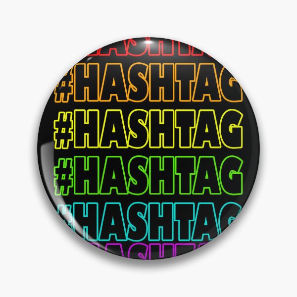 Item preview, #HASHTAG RAINBOW COLOURS TEXT designed and sold by UJ7777.