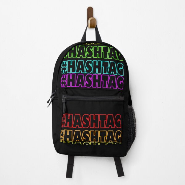 Item preview, #HASHTAG RAINBOW COLOURS TEXT designed and sold by UJ7777.