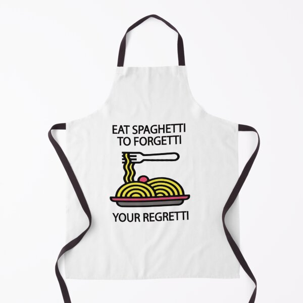 Item preview, eat spaghetti to forgetti your regretti foof funny designed and sold by Georgekz.