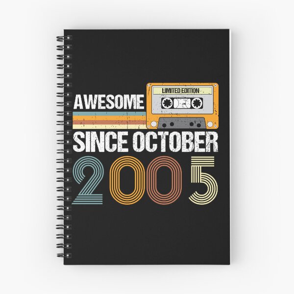 Item preview, Awesome Since October 2005 | 17th Birthday | Vintage October 2005 designed and sold by AMINE  ★★★★★.