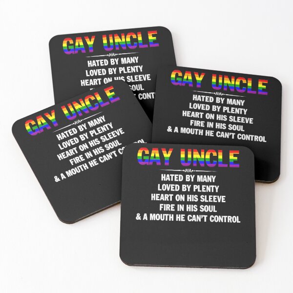 Item preview, Gay Uncle Hated By Many Loved By Plenty Heart on His designed and sold by RichardxBen.
