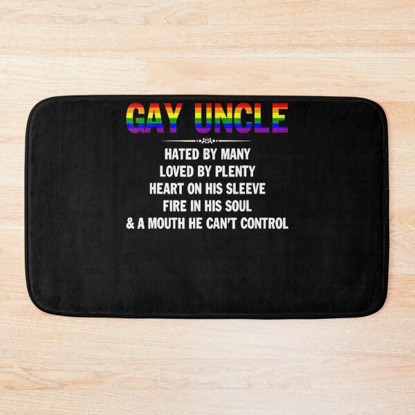 Item preview, Gay Uncle Hated By Many Loved By Plenty Heart on His designed and sold by RichardxBen.