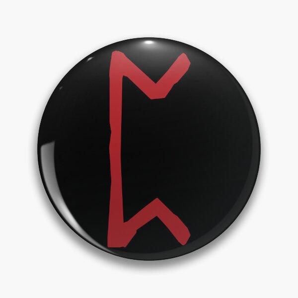 Item preview, Viking Rune - Perthro Elder Futhark Runic Luck Symbol designed and sold by iscaStudioArt.