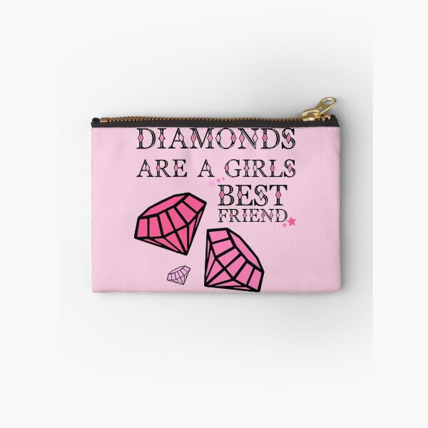 Item preview, Diamonds Are A Girls Best Friend Pink designed and sold by everything4eva.