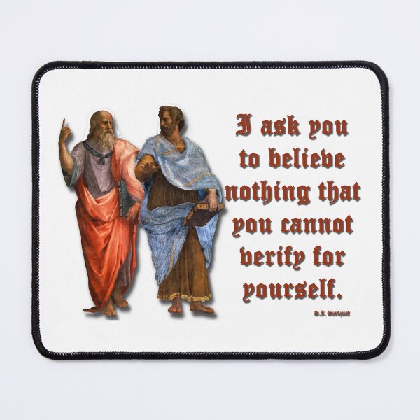 Item preview, Gurdjieff on truth designed and sold by WanderingGraha.