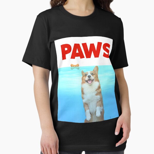 Item preview, Paws Dog Parody 80s Corgi designed and sold by SentaSchmitt.