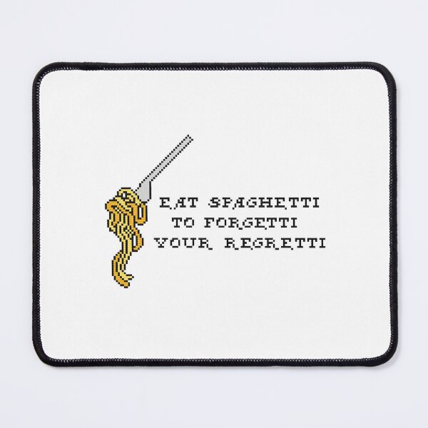 Item preview, eat spaghetti to forgetti your regretti - pasta lover designed and sold by Georgekz.