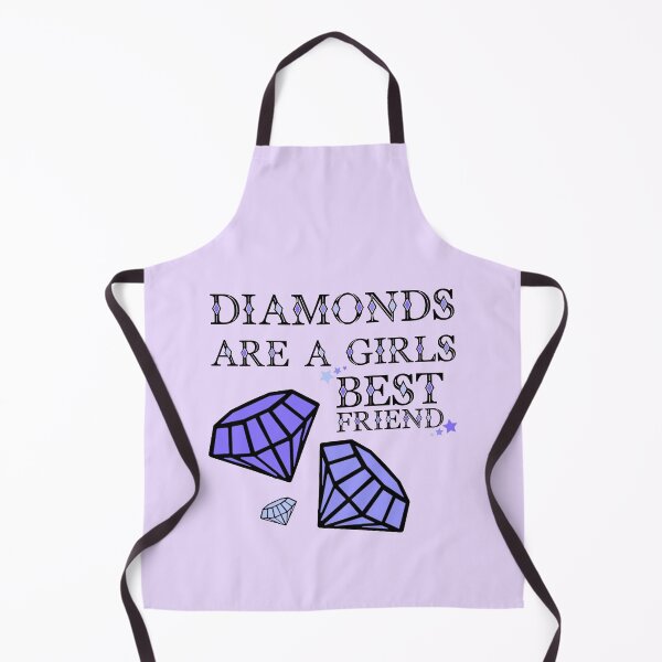Item preview, Diamonds Are A Girls Best Friend Purple designed and sold by everything4eva.