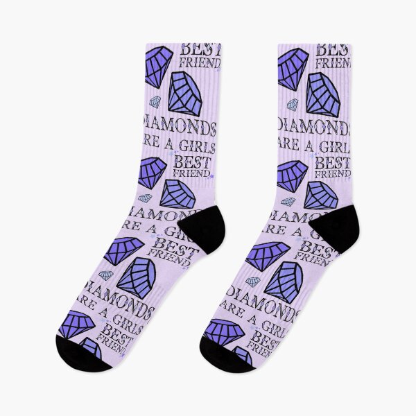 Item preview, Diamonds Are A Girls Best Friend Purple designed and sold by everything4eva.