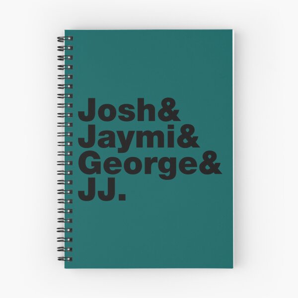 Item preview, Josh _amp_ Jaymi _amp_ George _amp_ JJ (black writing) Fitted  designed and sold by NicoleCannon7.