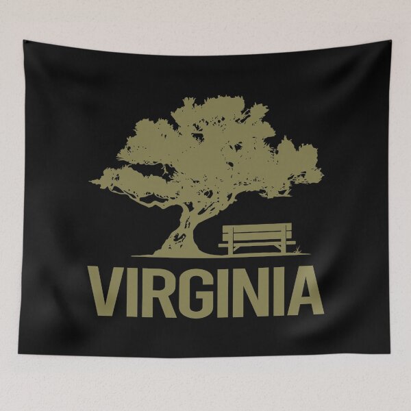 Item preview, Bench And Tree Virginia designed and sold by nguyentanshop.