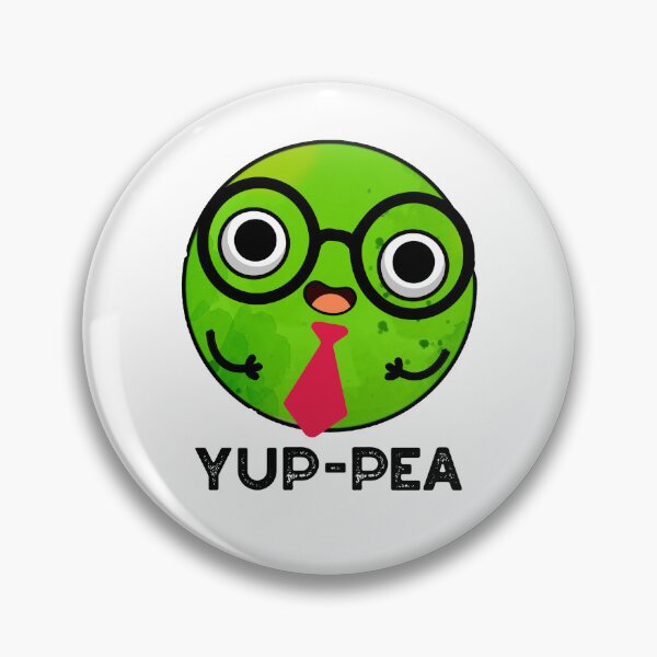 Item preview, Yup-pea Yuppie Funny Pea Puns  designed and sold by punnybone.