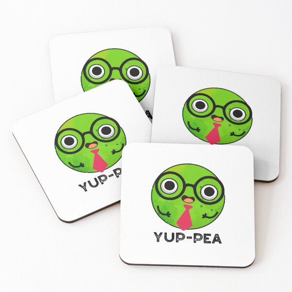 Item preview, Yup-pea Yuppie Funny Pea Puns  designed and sold by punnybone.