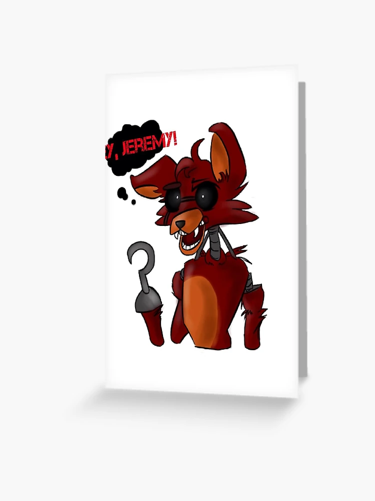 Five Nights at Freddy&amp;amp;#39;s - Foxy The Pirate Fox Greeting  Card for Sale by Jobel