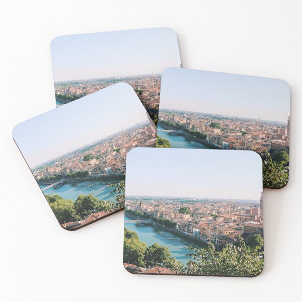 Item preview, View of Verona and the Fiume Adige from Castel San Pietro designed and sold by lizzmarino.