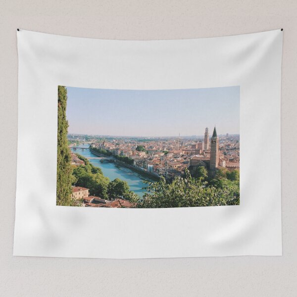 Item preview, View of Verona and the Fiume Adige from Castel San Pietro designed and sold by lizzmarino.