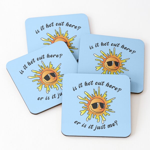 Item preview, ¿Hace calor aquí afuera o soy solo yo? Sol psicodélico de verano designed and sold by everything4eva.