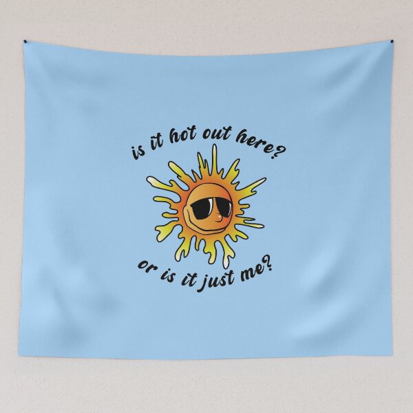 Item preview, ¿Hace calor aquí afuera o soy solo yo? Sol psicodélico de verano designed and sold by everything4eva.