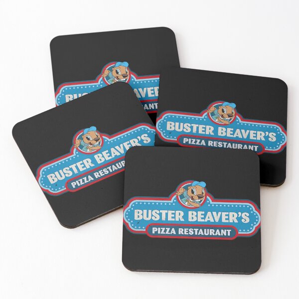 Item preview, Buster Beaver's Pizza Restaurant Logo (The Boys) Distressed T-Shirt designed and sold by TerLoger67.
