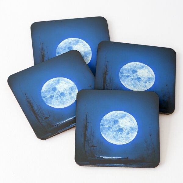 Item preview, Once in a blue moon designed and sold by DrCreAItivity.