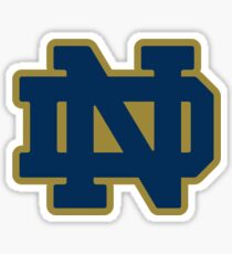 Pegatina notre dame logo