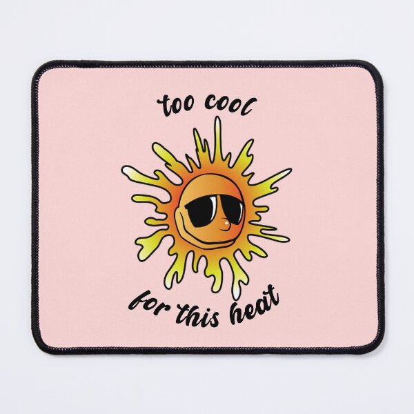 Item preview, Too Cool For This Heat Summer Psychedelic Sun  designed and sold by everything4eva.